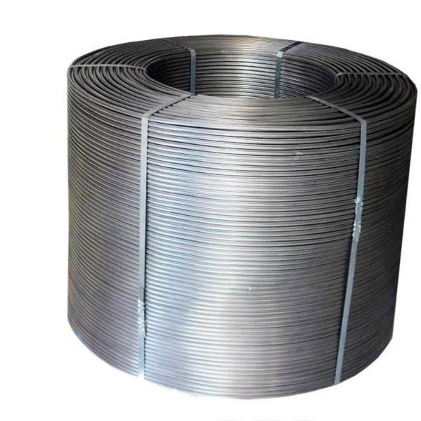 Silikon fondut tal-kalċju SiCa Alloy tal-qalba tal-wajer tal-qalba tal-wajer