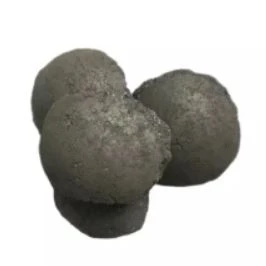 SiC Iswed 10-100mm Silikon Briquette Ball Għall-Ikkastjar tal-Ħadid